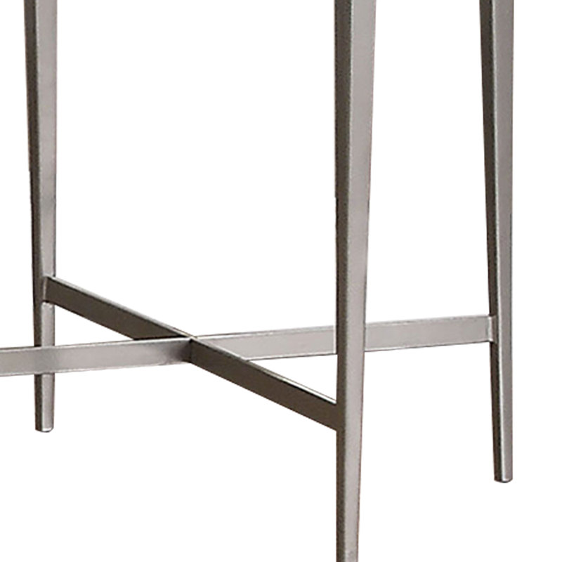 Olwen Glass Top End Table