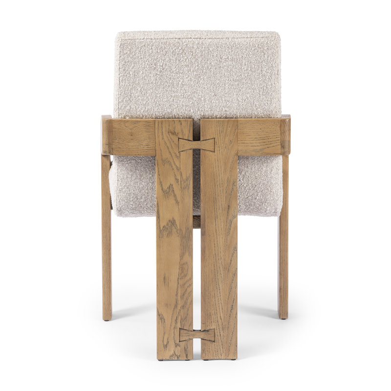 Roxy Dining Armchair, Gibson Black, Cream/Light Brown, Cream/Light Brown_2