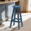 Tabourets de bar pivotants en HDPE avec repose-pieds (ensemble de 2)-1726743282
