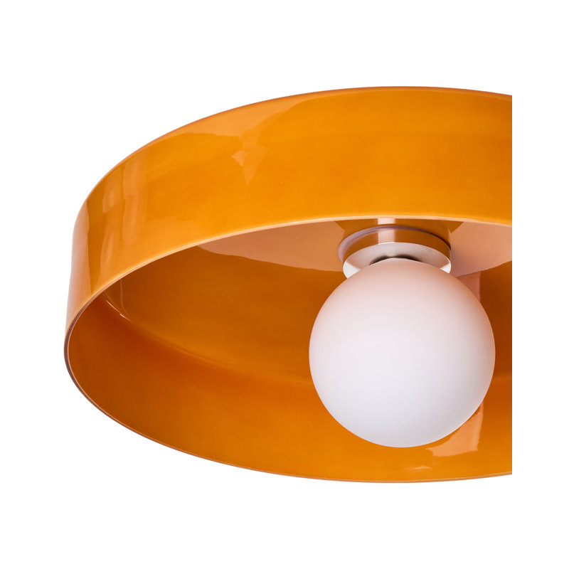 Beamon Glass Flush Mount