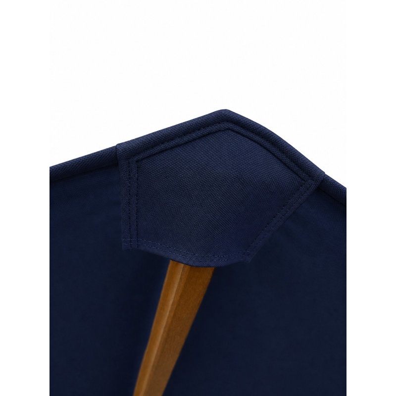 Auvent / poteau de remplacement pour parasols l 6 pi Kristy, Bleu marine