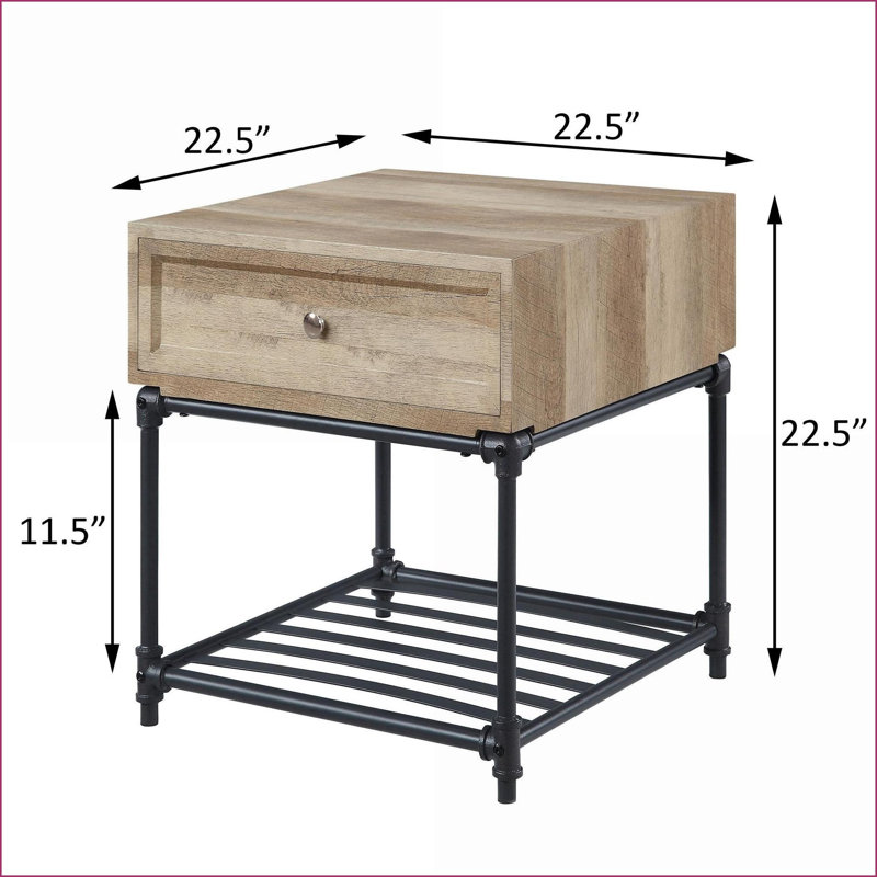 Chêne & amp; Table basse Sandy