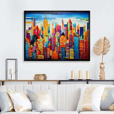 Pop Art New York In Color II - Pop Art Wall Art