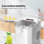 VIVOHOME 26 Lb. Daily Production Bullet Clear Ice Portable Ice Maker-87869434