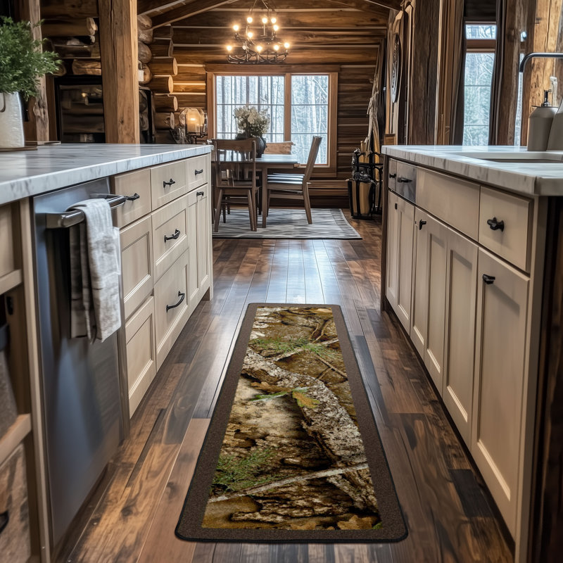 Realtree APX Camouflage Area Rug, Runner 2'1" x 7'8"
