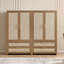 Armoire 70 po H 70,86 po en rotin d'inspiration bohémienne-1561824300