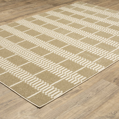 Tapis beige / ivoire Quince