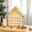 Calendrier de l'Avent de Noël en bois