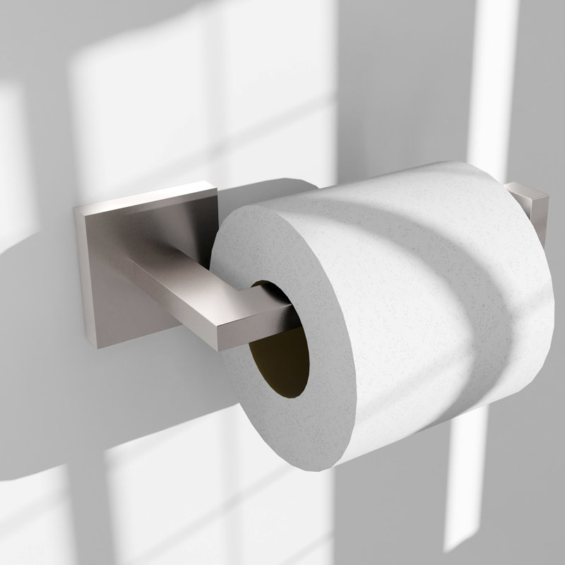 ZLINE Rubicon Toilet Paper Holder in Brushed Nickel, Brushed Nickel
