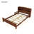 Marquece Wood Bed with Bookcase Headboard and LED Motion Sensor Light-115684235-115684237