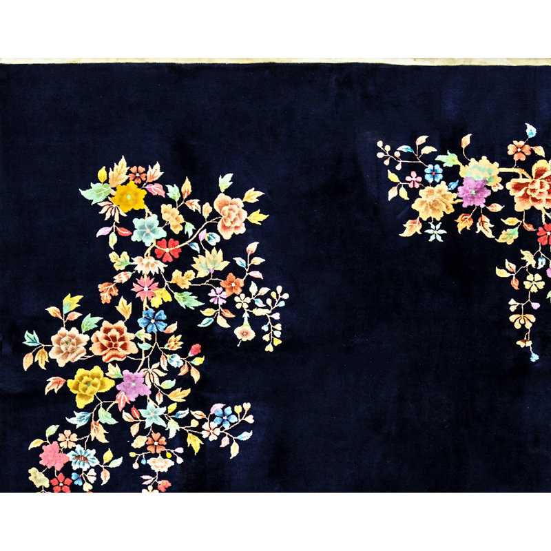 Art Deco One-of-a-Kind 8'10" x 11'8" Area Rug
