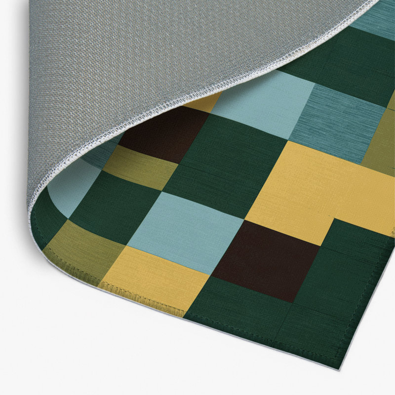 Tapis intérieur et extérieur Gradient Ground, Rectangulaire 2 pi x 3 pi