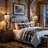 19" Small Rustic Cabin Bear Table Lamp