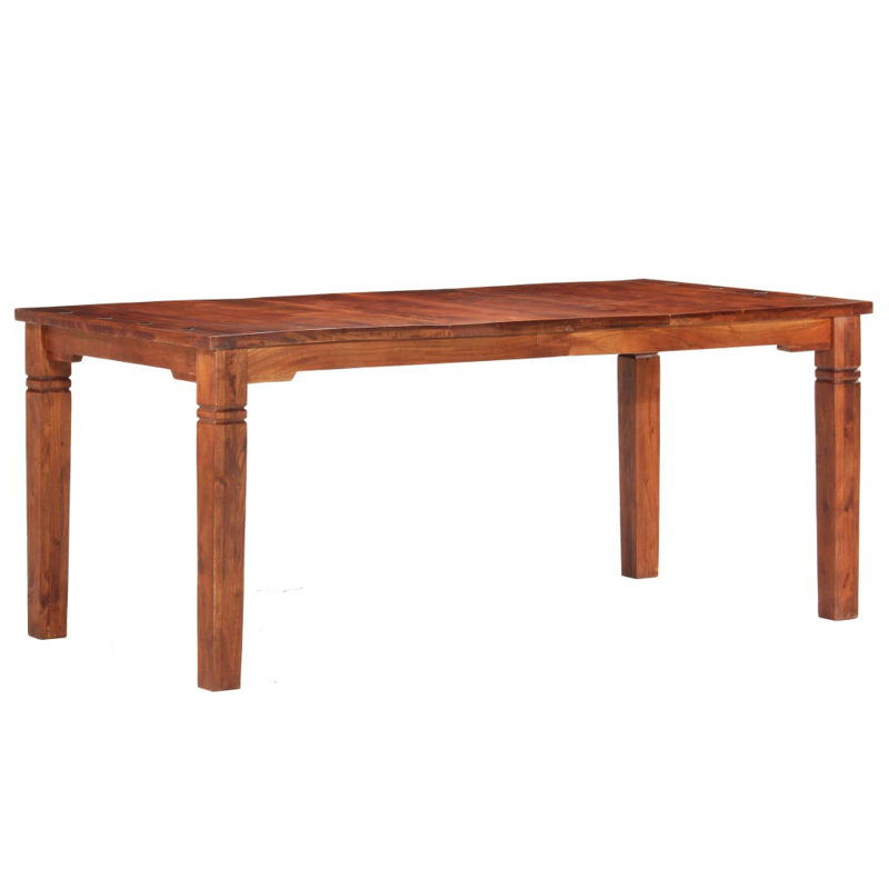 Ulises Acacia Solid Wood Dining Table, H76 x L180 x W90cm