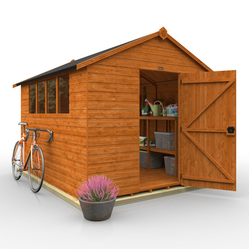 10x8w Tiger Shiplap Apex