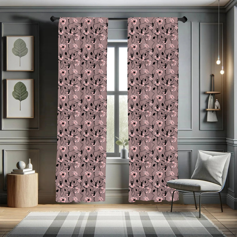 Room Darkening Sliding Panel Pair, 28" x 84"