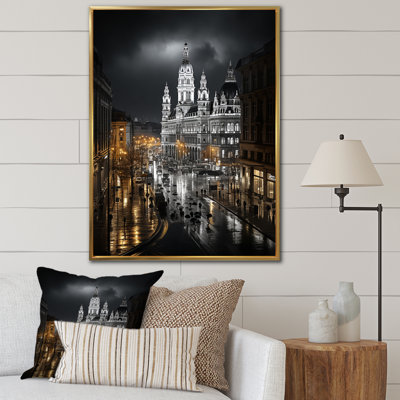 " Vienna Beautiful Monochrome Cityscape "