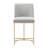 Upholstered Counter Stool with Metal Frame-70133970-70133972