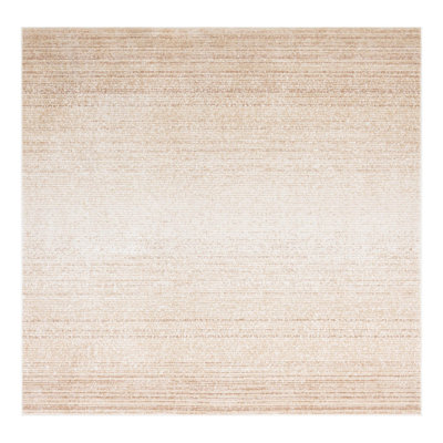 Tapis rayé ivoire Hulsey