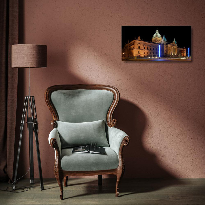 Federal Administrative Court, Germany, 9" H x 18" W