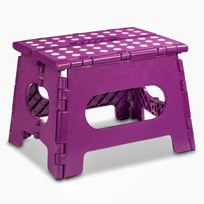 Tabouret d'appoint Kristoffer, Mauve