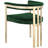 Marcello Velvet Ladder Back Arm Chair-20571944