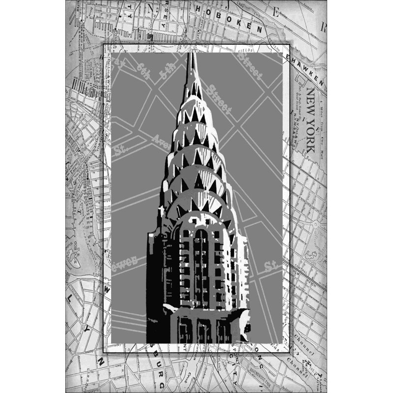" Tour Of New York I " by Ethan Harper, 18" H x 12" W