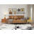 Lynus 70" Faux Leather Square Arm Loveseat