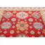 One-of-a-Kind 6'8" X 10'2" New Age Wool Area Rug in Red/Ivory/Green