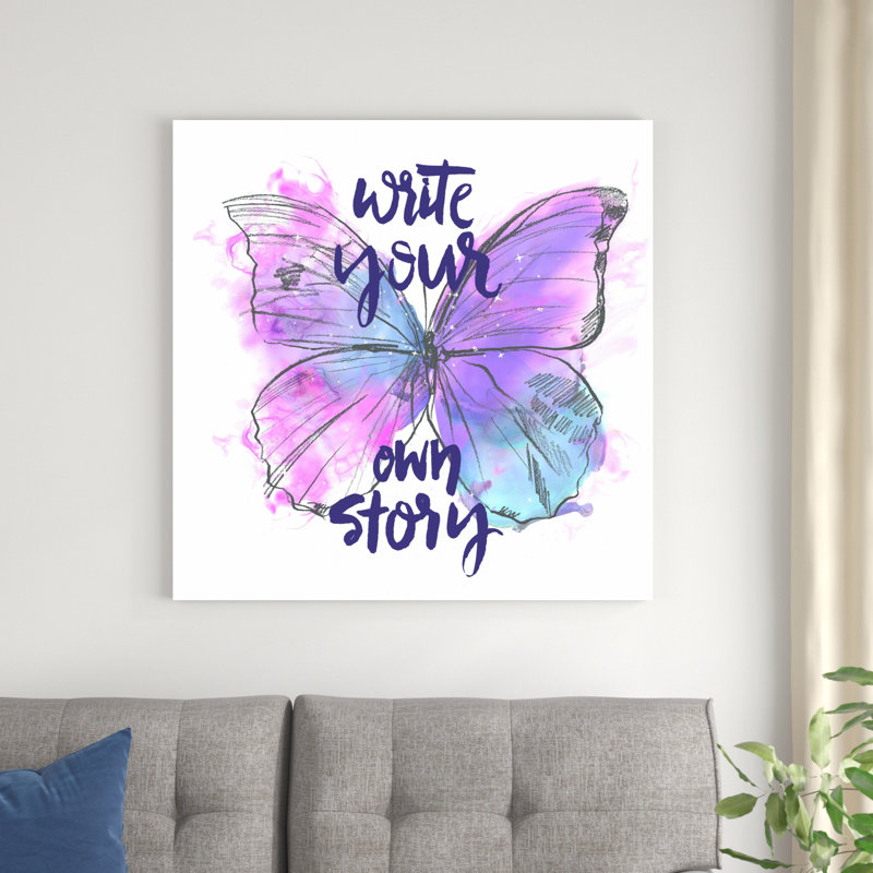 Butterfly Dreams II, H 36 po x l 36 po