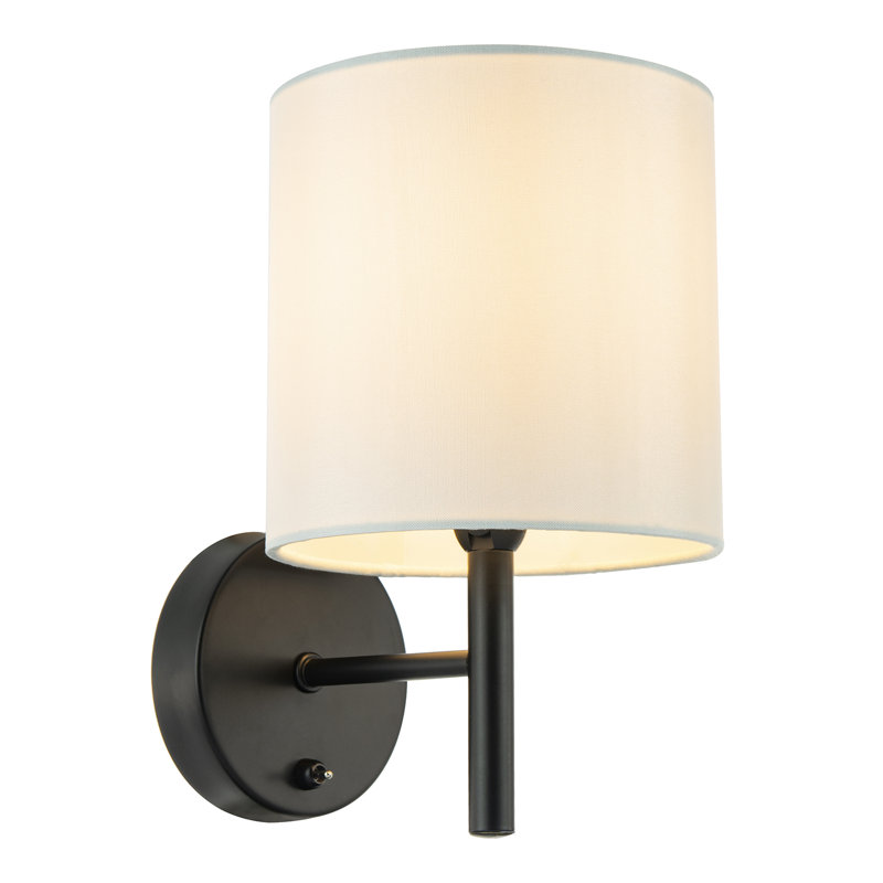 Armed Sconce, Matte Black