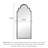 Irregular Dressing Mirror: Nordic Style Wall & Floor-1981893288