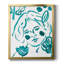 Toile encadrée de qualité supérieure Budding Flower III - prête à être accrochée-1945479926-1945479921