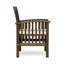 Chaise de salle à manger d'extérieur en bois (ensemble de 2)-1265402032-1265402033