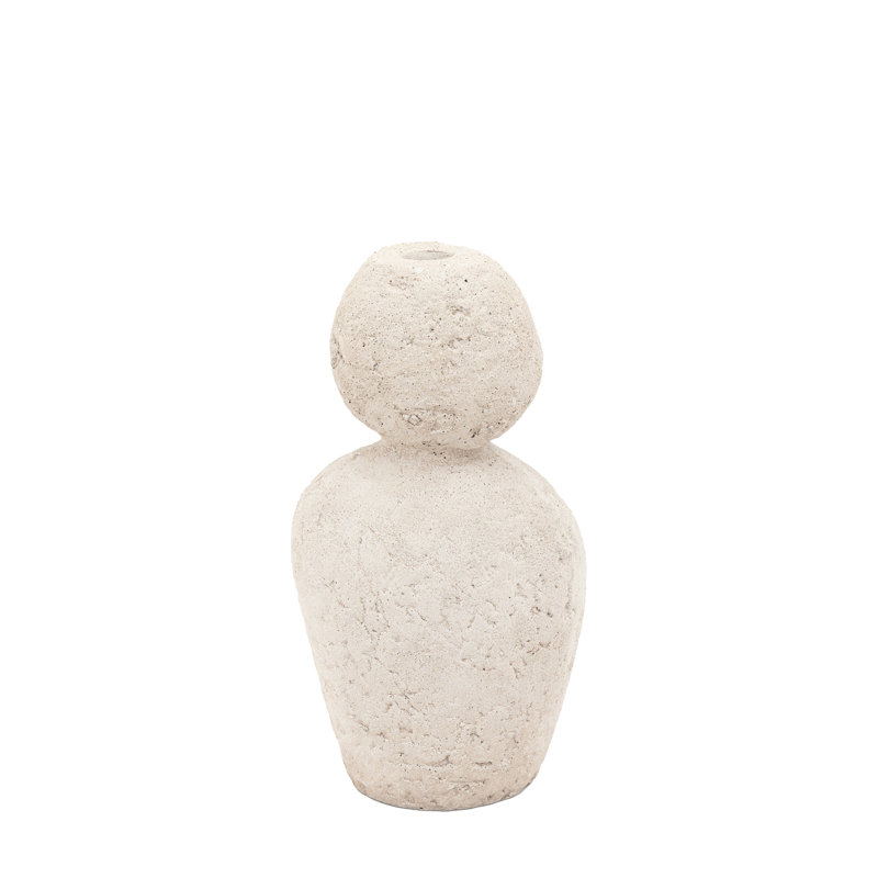 Ceramic Pebble Candle Holder