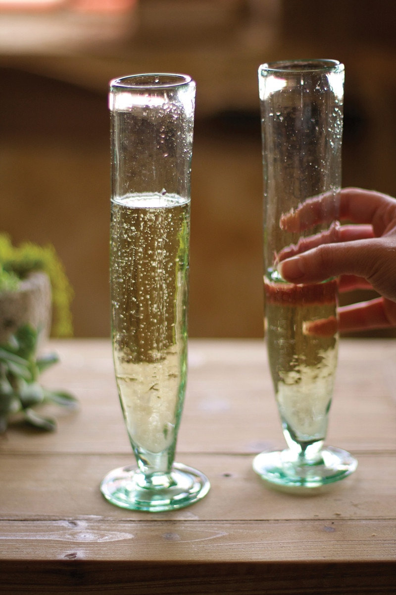 Handmade Champagne Flute