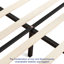 Solid Wood Upholstered Platform Bed Frame With Headboard, No Box Spring Needed And Easy Assembly-328378482-328378486