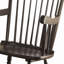 Chaise berçante à dossier fuselé