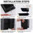 Agetina Matte Black 2 - Bulb 5'' H Integrated LED Outdoor Wall Lantern