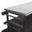 Foldable Outdoor Kitchen Island With Lockable Wheels, Storage Cabinet, And Towel Rack For Patio And Outdoor Cooking-1526467203