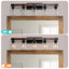 Luminaire de meuble-lavabo 35 po 35 po