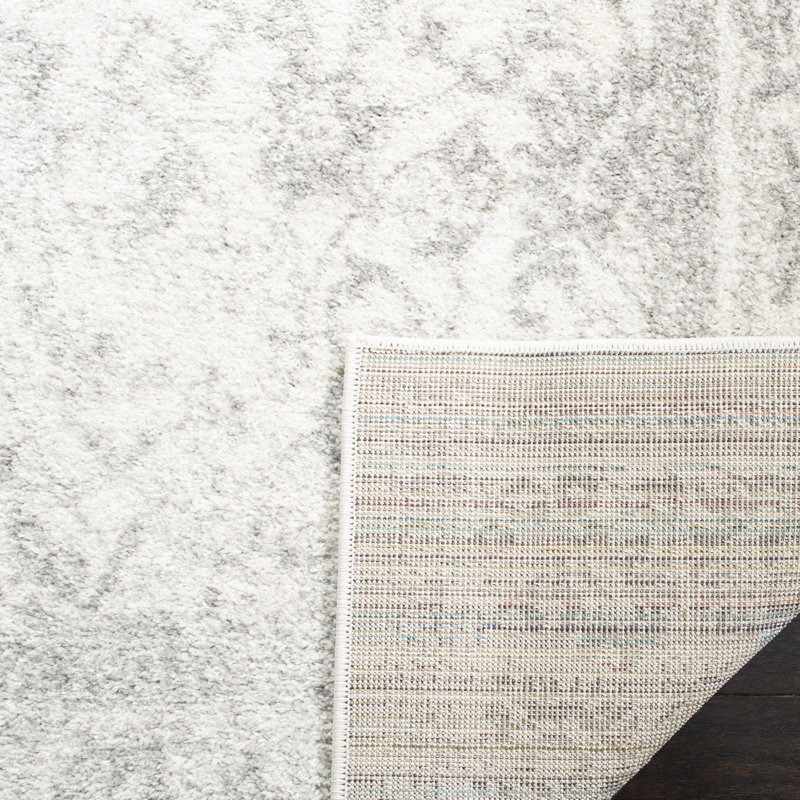 Stromsburg Floral Area Rug, Runner 76 x 244cm, Ivory