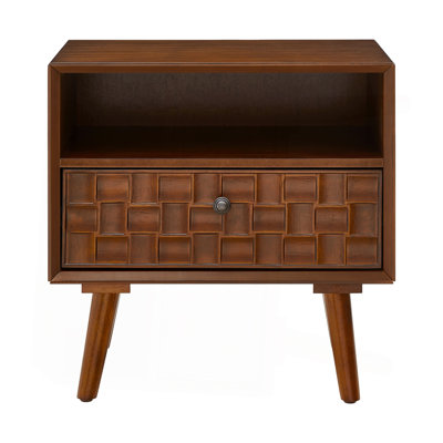 Table de chevet 22 po Mid-Century Modern