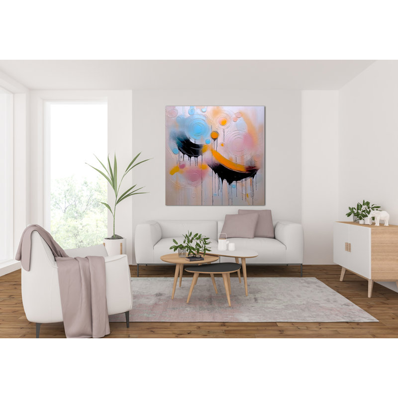Luminous Echoes, 24" H x 24" W
