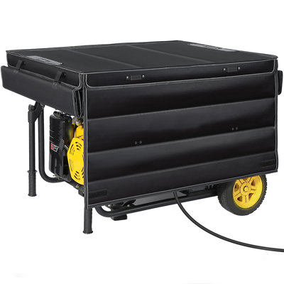GenArmor Heavy-Duty Waterproof Portable Generator Enclosure for 4000W-13000W, Black