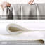 Banc rembourré en microfibre et cuir massif-692059417