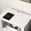 Ensemble de 2 tables de chevet avec 2 prises CA, 1 port USB et 1 port de type C-655327616