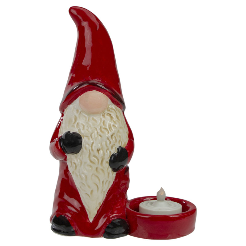 Porte-bougie de Noël 7 po Gnome