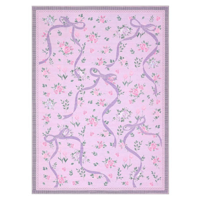 Tapis de salle à manger Bowknot