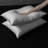 White Goose Down Pillow,750+ Fill Power Luxury Hotel Collection for All Sleeper, 100% Cotton Shell with Hypoallergenic,Standard/Queen/King,Single/2 Sets-582371553-582371554